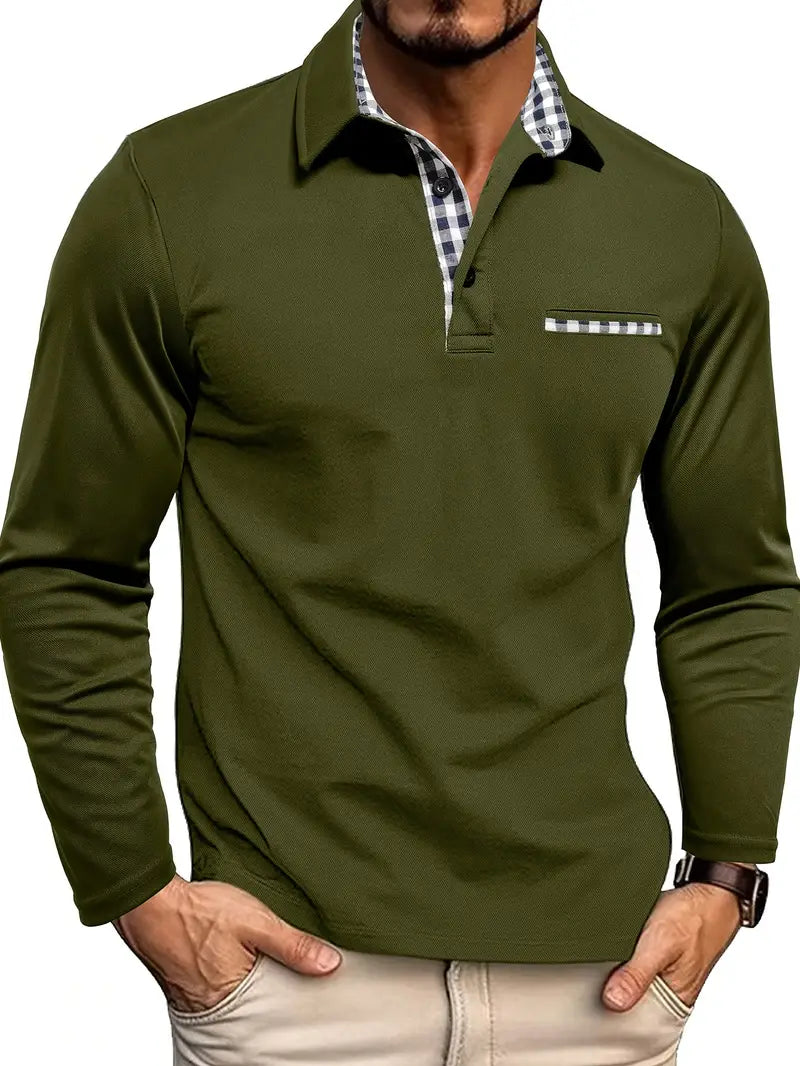 James – Polo Shirt with Long Sleeves