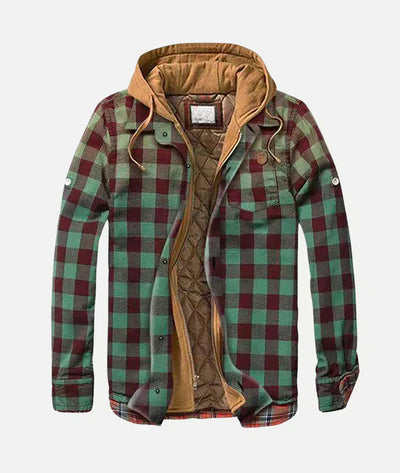 Rhys™ – Bold Patchwork Plaid Jacket for Effortless Urban Cool
