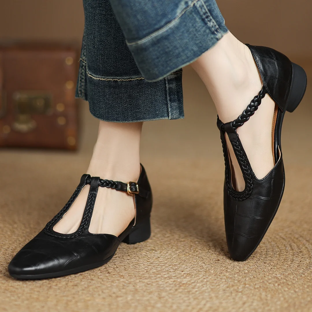 Anna | Veronica Leather Sandals