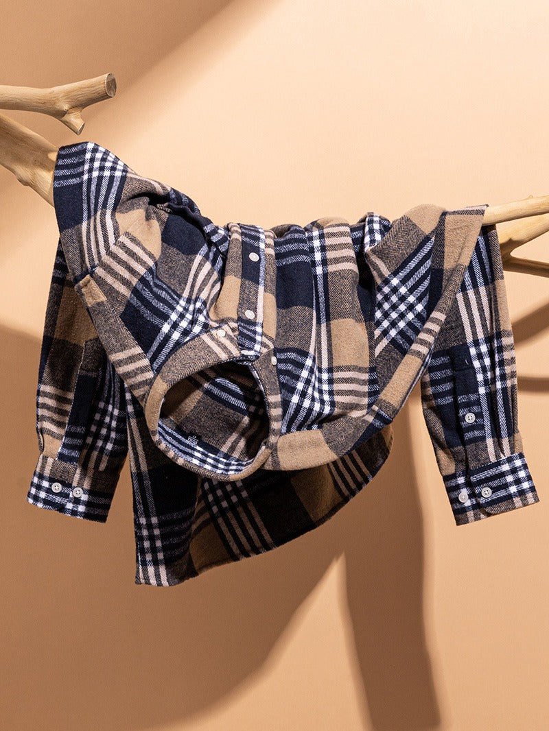 Glenworth – Men’s Winter Plaid Flannel Shirt