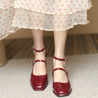 Mila | Elegant Ankle-Strap Pumps