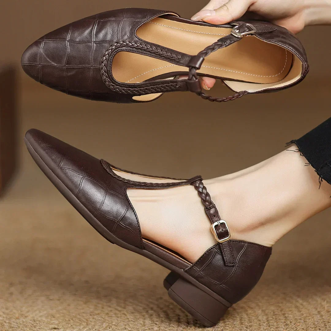 Anna | Veronica Leather Sandals