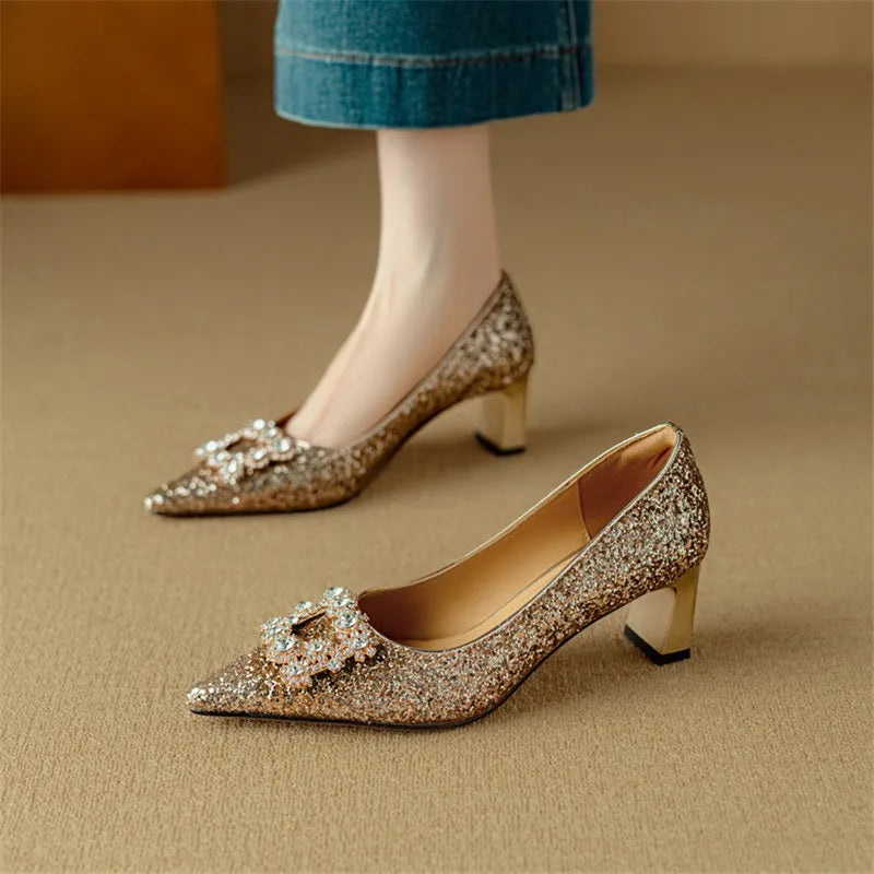 Emma | Gloria Glitter Pumps