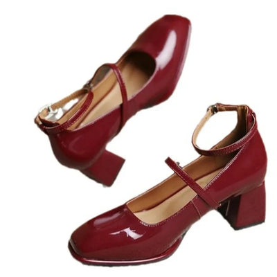 Mila | Elegant Ankle-Strap Pumps