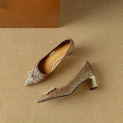 Emma | Gloria Glitter Pumps