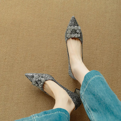 Emma | Gloria Glitter Pumps