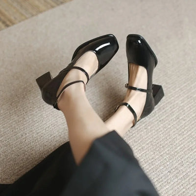 Mila | Elegant Ankle-Strap Pumps