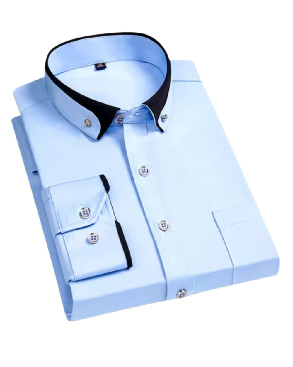 Collario – Men’s Contrast Collar Dress Shirt