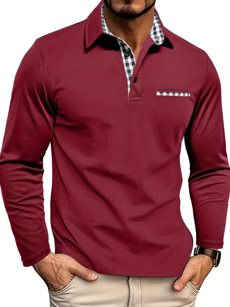 James – Polo Shirt with Long Sleeves