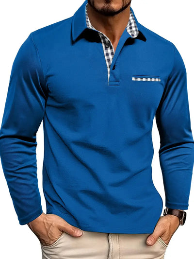 James – Polo Shirt with Long Sleeves