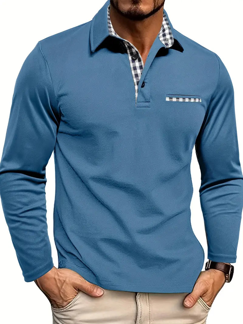 James – Polo Shirt with Long Sleeves