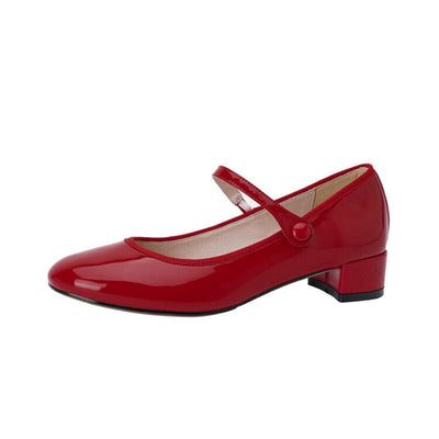 Lisa | Livy Leather Mary Janes