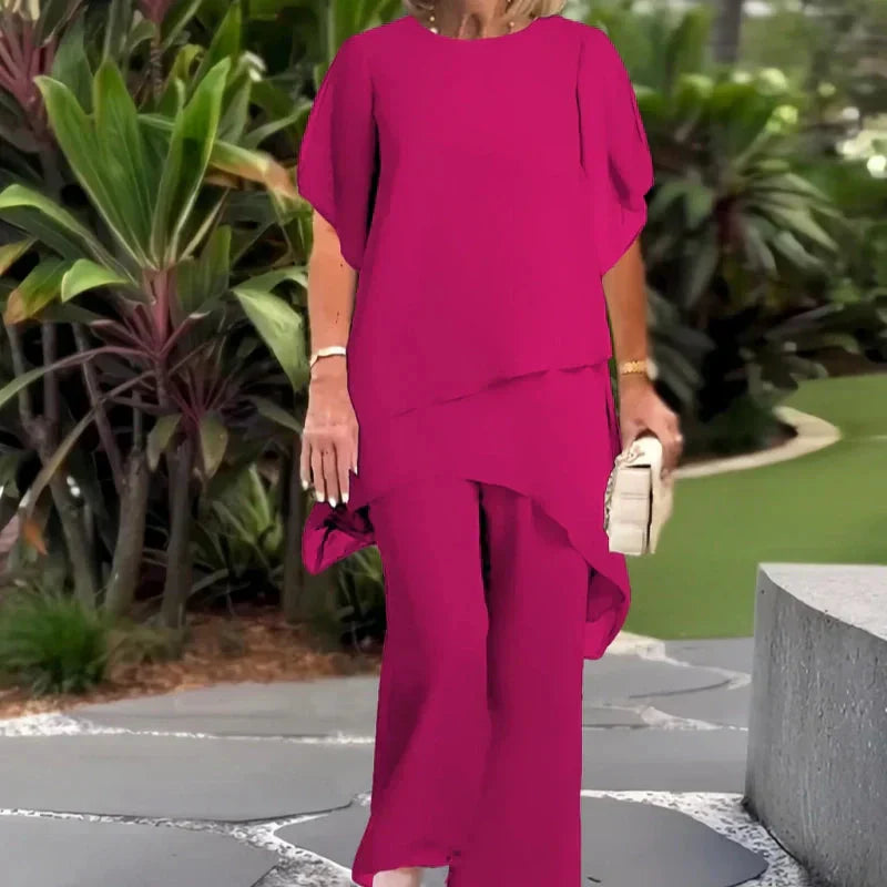 Herlene | Chic Top and Pants Set