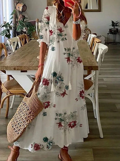 Dianna | Boho Tummy Coverage Dress